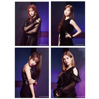 

IZONE 15pcs/set IZONE New Album Buenos Aires Sticker Card Set Photo Card PVC Stickers For Bus