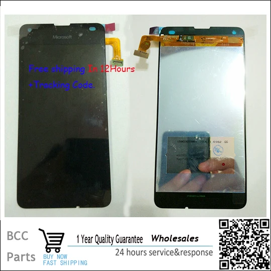 Best quality Original New LCD display Touch Screen digitizer For Nokia Lumia 550 Black Test ok