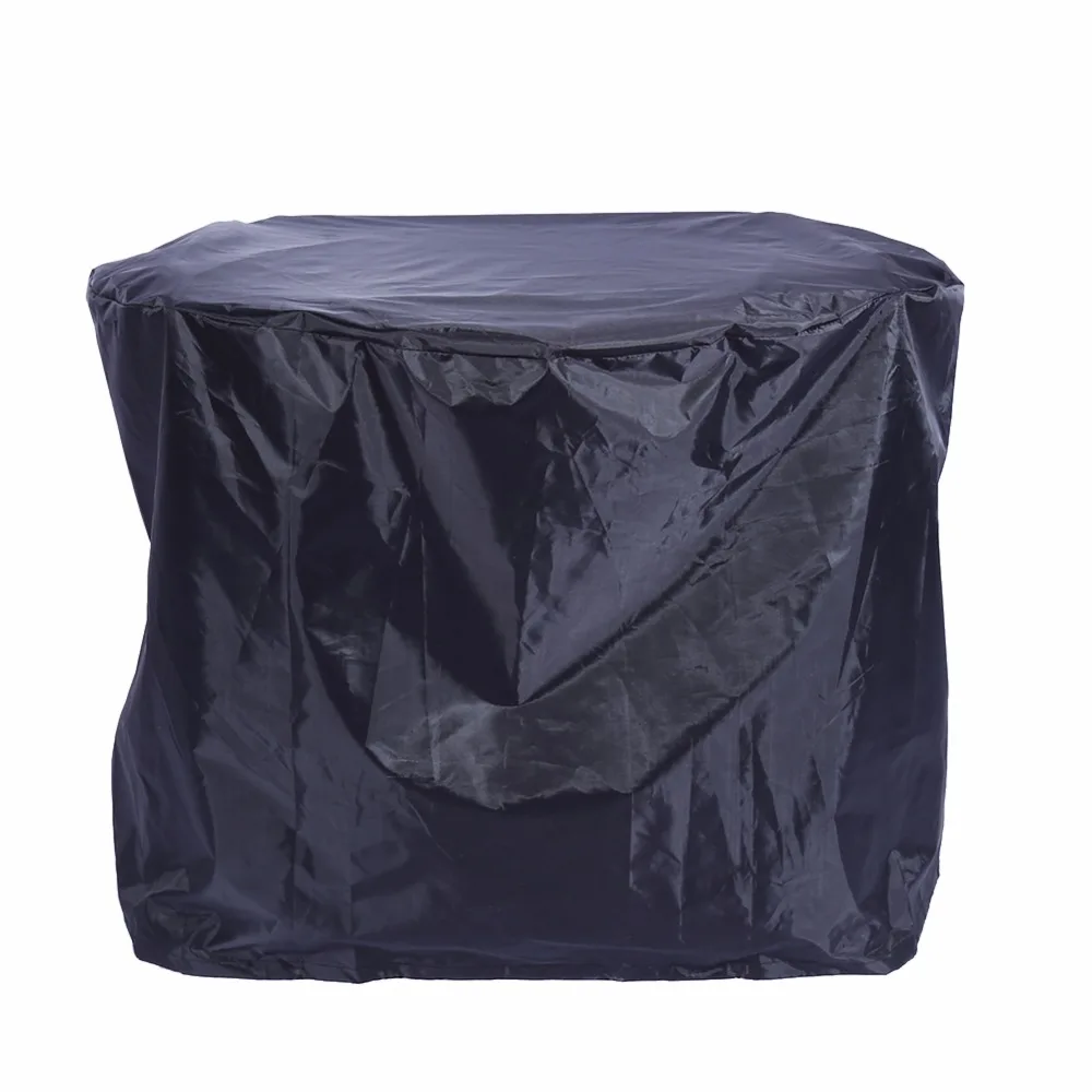 W черный открытый круглый bbq Водонепроницаемый гриль крышка Чехлы для барбекю защита от дождя пыли Горячая 58x76 см