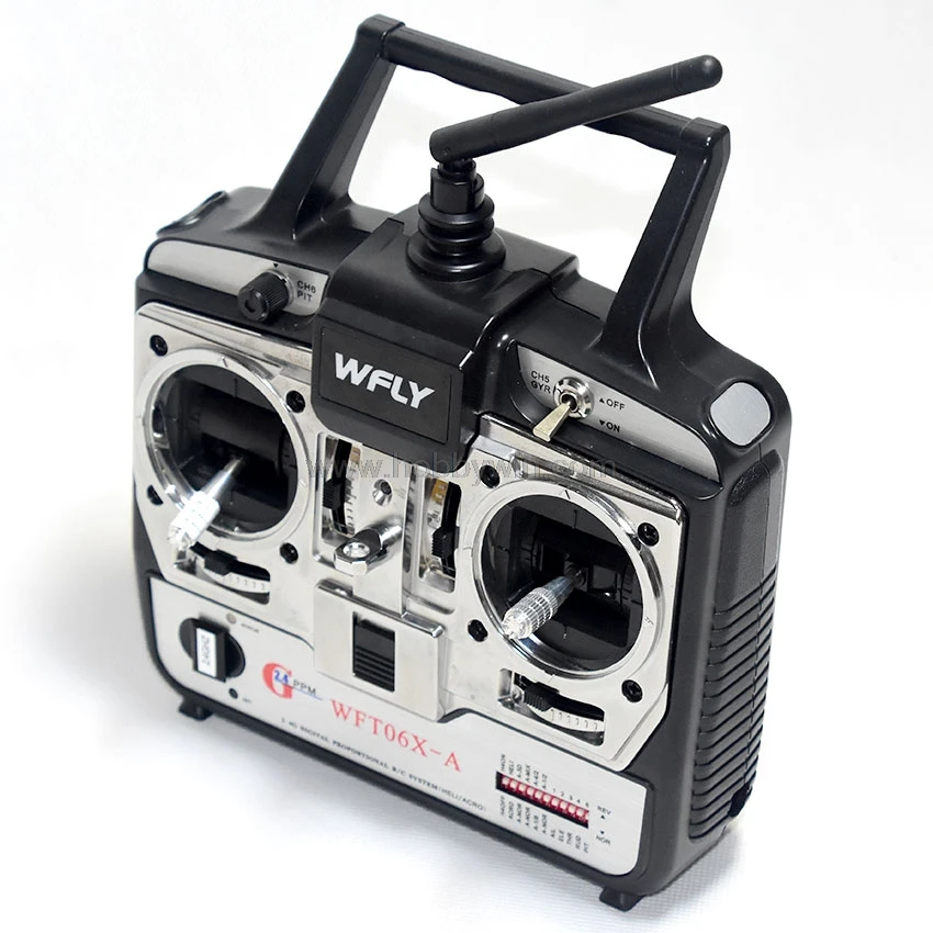 Радиосистема WFLY 2 4G модель 4 ГГц 6 канальная левая дроссельная заслонка для