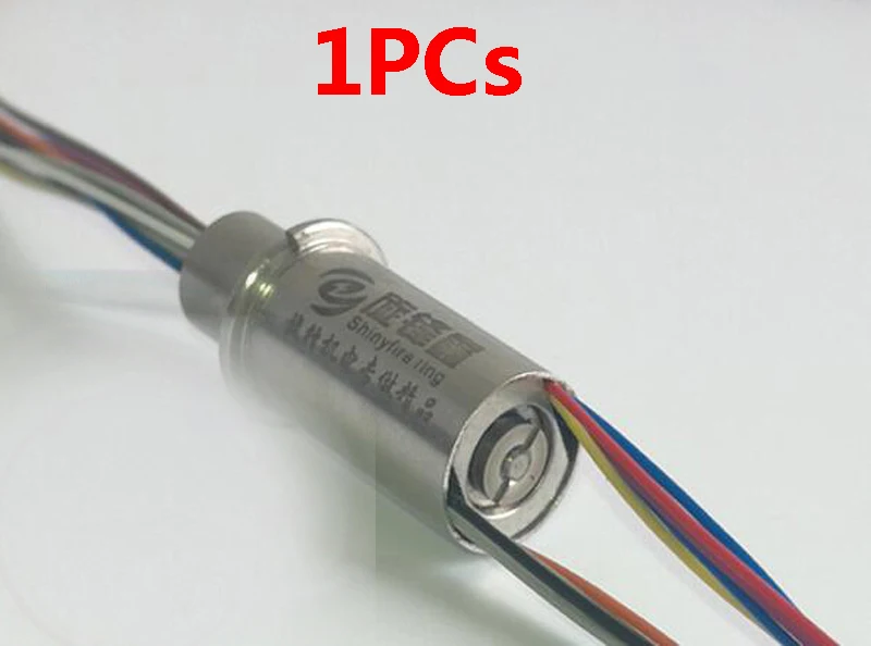 

1PC 5A Current Slip Ring 6/12/24/36/48CH Circuits Diameter 20mm/25mm Slipring Electrion Conductive Brush Rings DIY Part Slipring