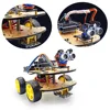 New Avoidance tracking Motor  Bluetooth Smart Robot Car Chassis Kit Speed Encoder Ultrasonic module For Arduino kit ► Photo 2/6