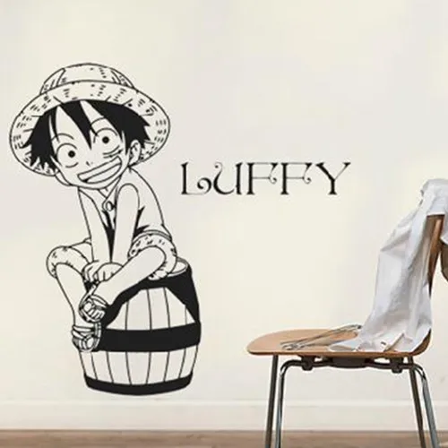 Creative DIY wall art of Japanese anime One Piece Luffy ...