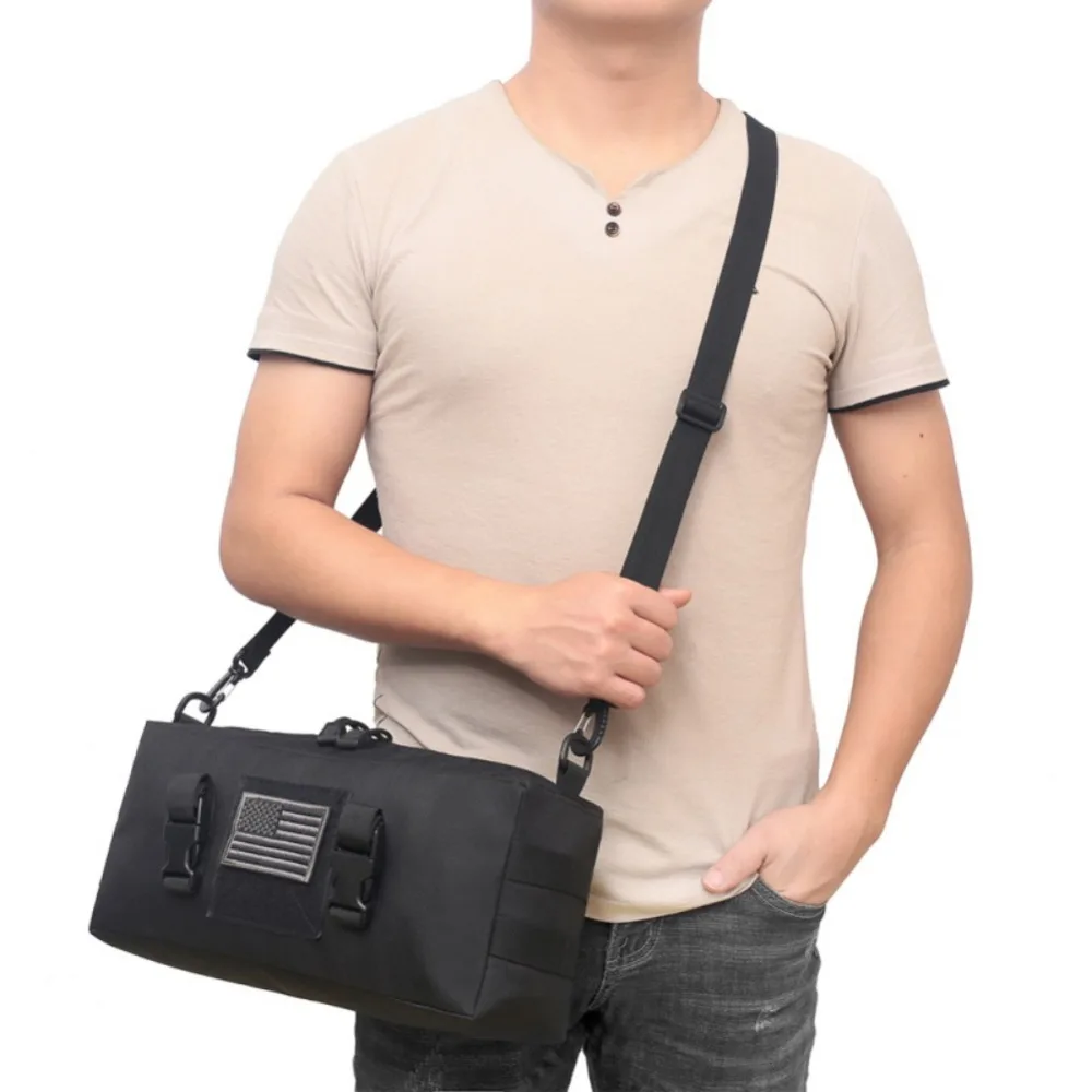 

Tactical Pouch Multi-Purpose Waterproof Waist Bag Nylon Climbing Bags Outdoor Sports Molle Waist Pouch Camping Hiking Packs