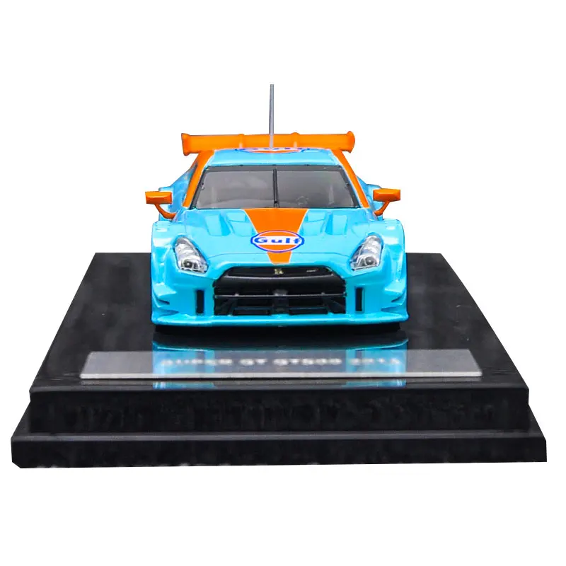 Завод 1: 64 Nissan GT-R R35 GT3 GT500 сплав автомобиля игрушки для детей литья под давлением модель автомобиля подарок на день рождения