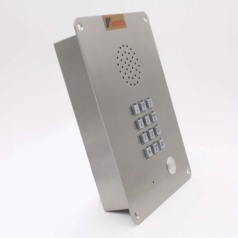 KNTECH KNZD-06 СОС аварийного вызова водостойкий Телефон Handfree с ключом, серебристый