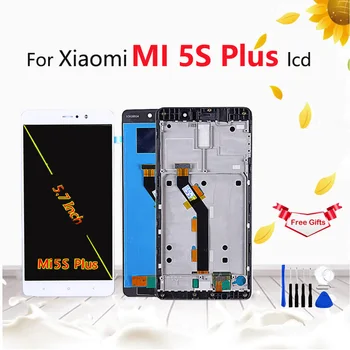 

5.7"display lcd for Xiaomi Mi 5S Plus&MI 5S Touch Screen Digitizer Assembly Replacement No/ With Frame
