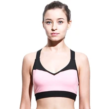 Спортивный Топ для женщин, из кусков, быстросохнущий, дышащий, уютный, для йоги, бега, тренировок, бодибилдинга, тренировки, пуш-ап, мягкий спортивный бюстгальтер