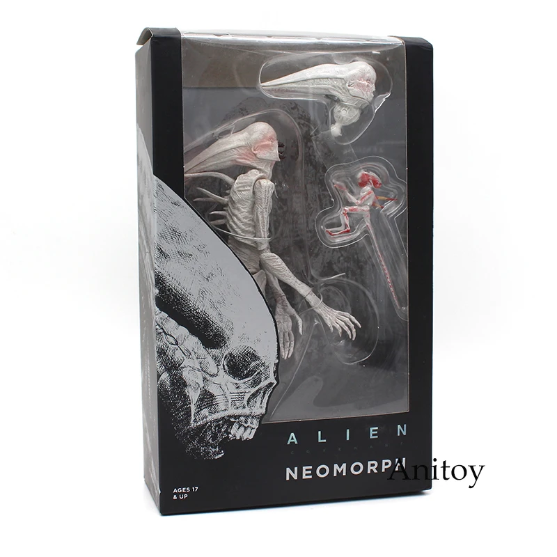 NECA ALIEN Xenomorph Neomorph Creature Pack ПВХ фигурка Коллекционная модель игрушки - Цвет: A