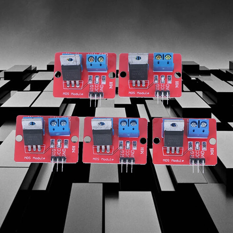 5 шт. модуль драйвера IRF520 MOS FET для Arduino Raspberry Pi|Детали и аксессуары приборов| |