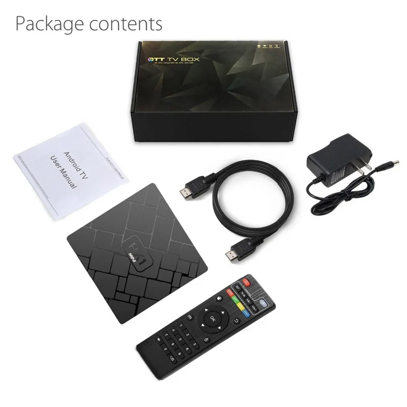 HK1 мини Smart Network set top box system Smart tv BOX RK3229 2G16G Android 8,1 4 K сетевой медиаплеер телеприставка