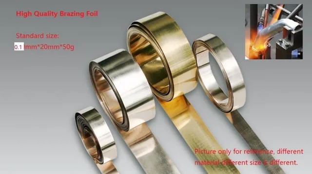 brazing foil soldering sheet silver based braze welding plate aws a5 solder sheet