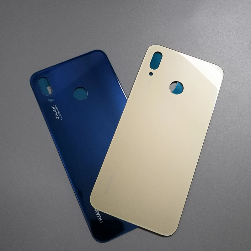 Для huawei Nova 3e P20 Lite Задняя крышка батареи задняя дверь Корпус чехол стеклянная панель Замена для huawei P20 Lite крышка батареи