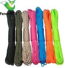 1 м(3,3 фута) Паракорд 550 Паракорд парашютный шнур веревка военный спец Тип III 7 нитей