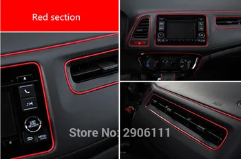 

5M Car Styling Internal Decoration Moulding Trim Strips Line for Buick regal excelle encore lacrosse emblem rendezvous Stickers