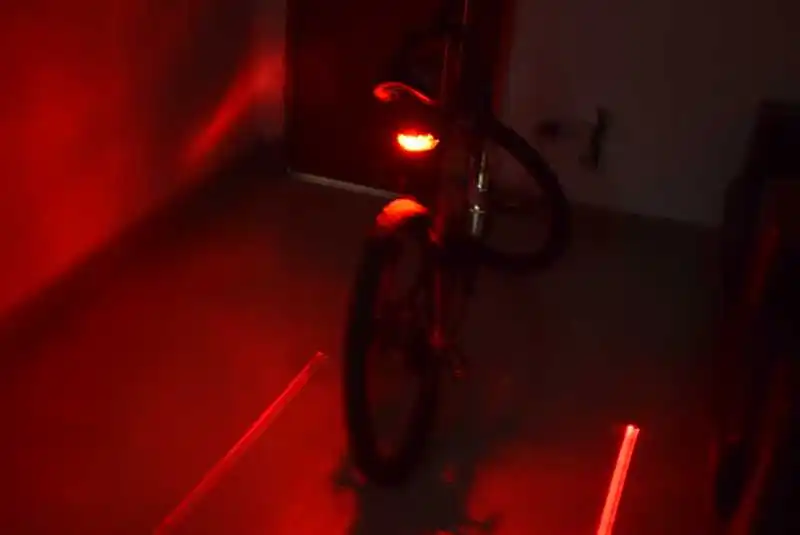 Discount WasaFire Cycling Taillights 7 Modes Bike Light Front 5 LED Flash Light Waterproof 2 Laser Bicycle Rear Lamp Safety Warning Lamps 13