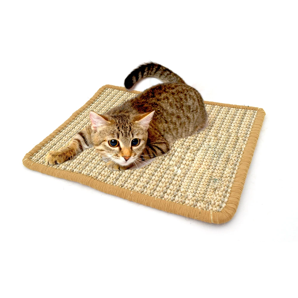 

Cat Scratcher Board Scratching Post Mat Toy for Catnip Tower Climbing Tree Pad Cooling Litter Mat Lounger Pet