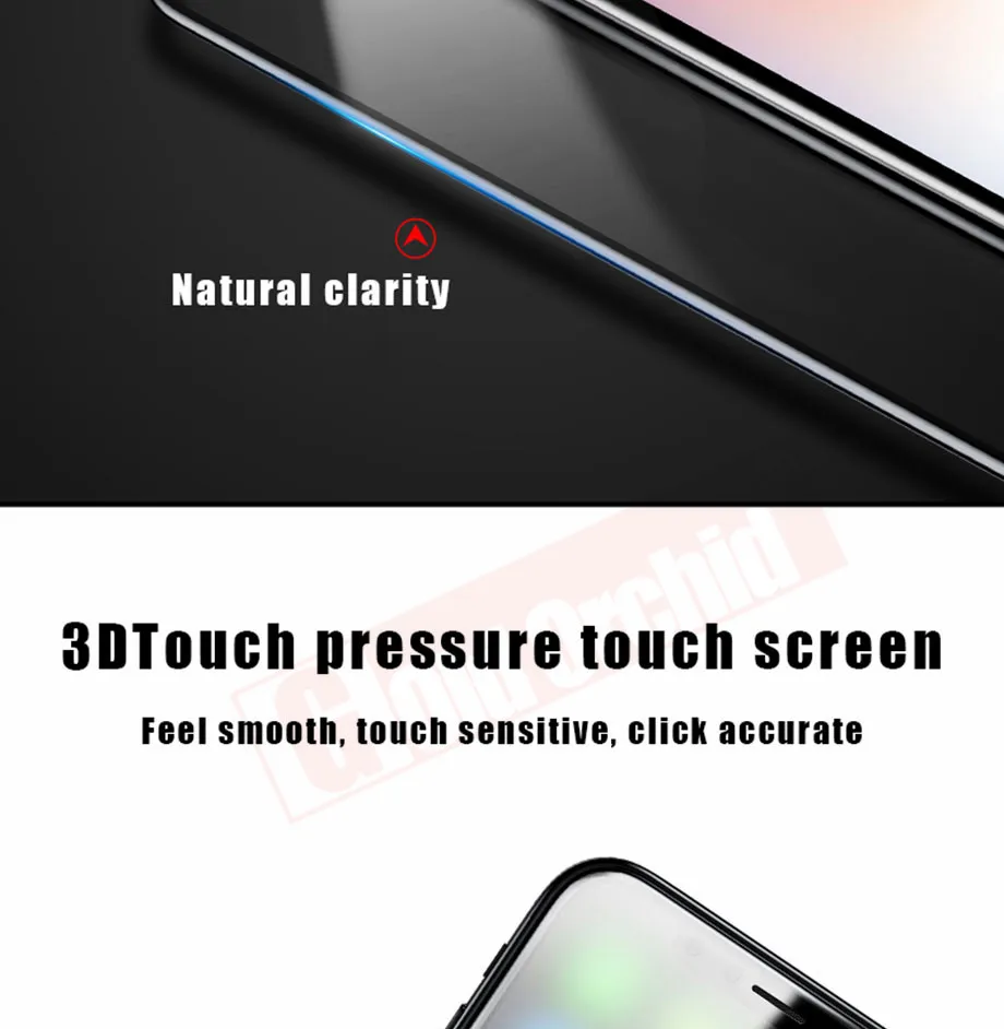 9-PC-For iPhone 6 6s Tempered Glass