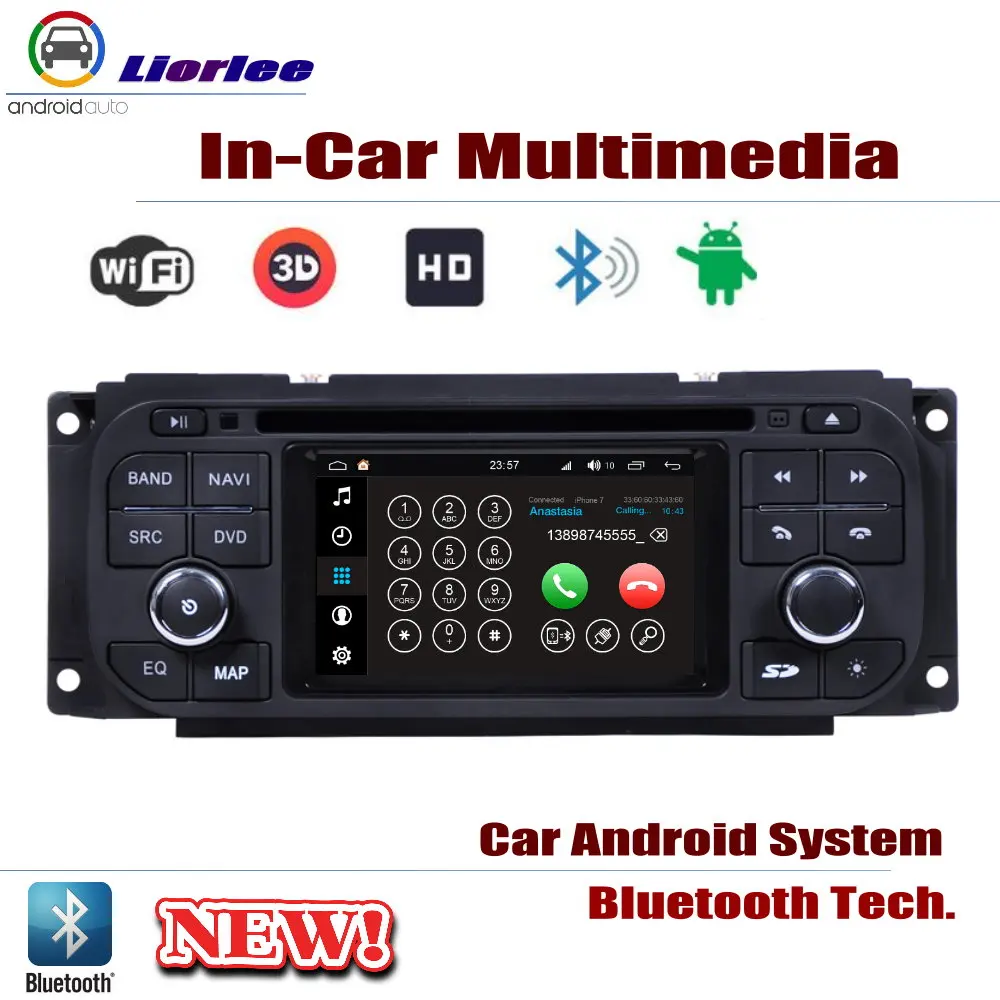 Discount For Dodge Ram Pickup 2002~2006 Car Android Player DVD GPS Navigation System HD Screen Radio Stereo Integrated Multimedia 4