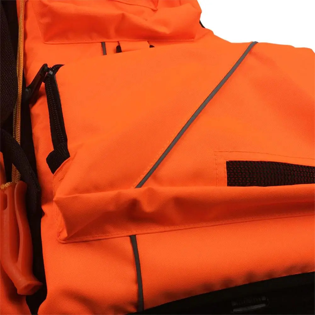 للجنسين المهنية سترة نجاة الكبار متعددة الوظائف البرتقال عاكس الانجراف تصفح دعوى الصيد الحياة سترة جاكيتات دروبشيب
