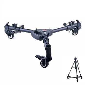 

Yunteng YT-900 Professional Video Camcorder Flexible Tripod Camera Pulley Rolling Wheel Photography Universal Tripod
