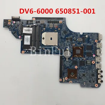 

High quality For DV6-6000 DV6-6100 Laptop motherboard 650851-501 650851-601 650851-001 100% full Tested