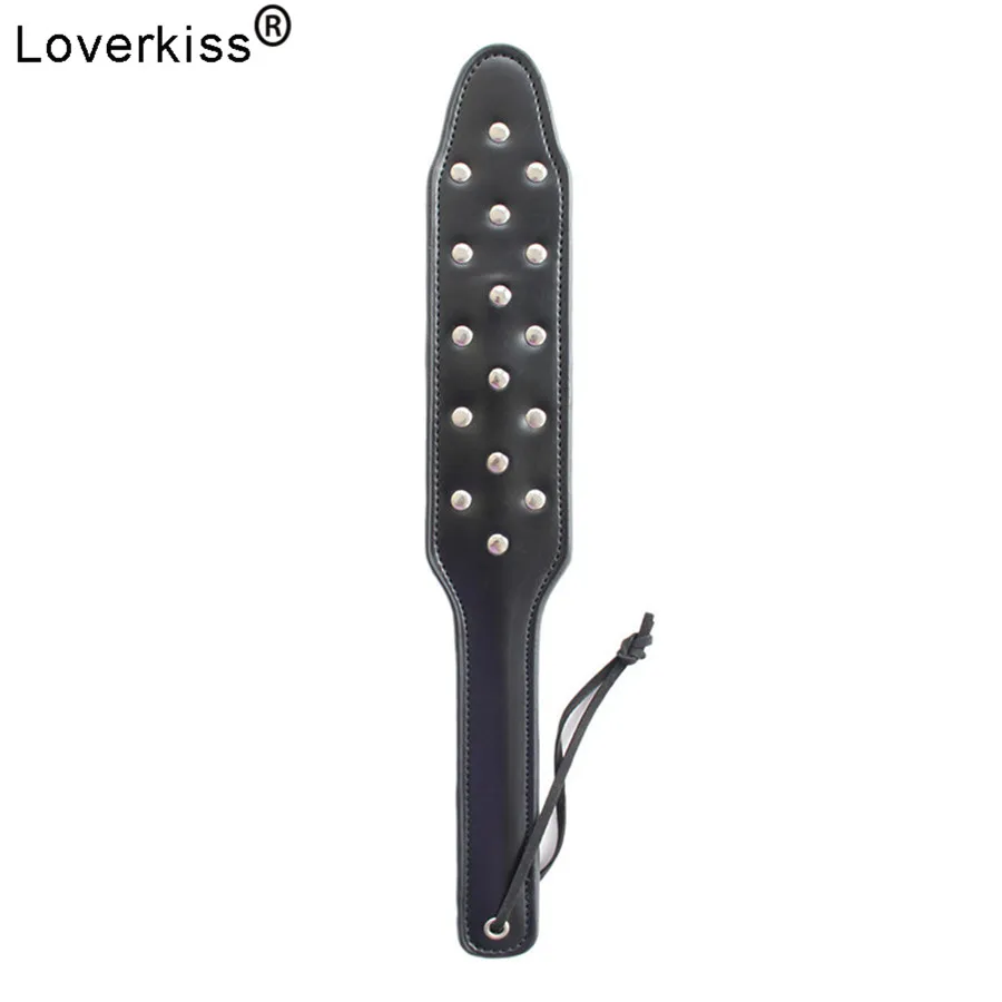 Loverkiss толстые Pu порка весло секс взрослые игры наказать попу эротический флоггер