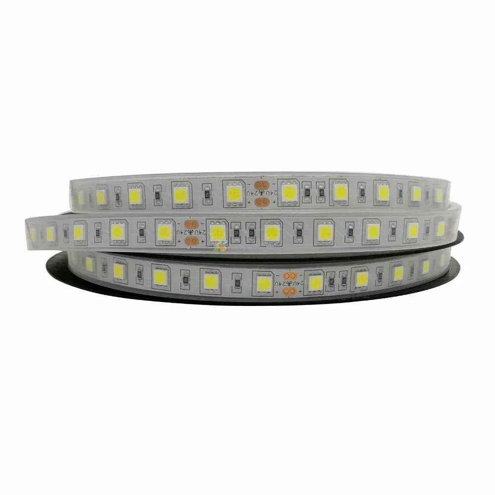 Светодиодная лента 24 в 5050 SMD 60 светодисветодиодный s/m 5 м/лот IP20/IP65/IP67