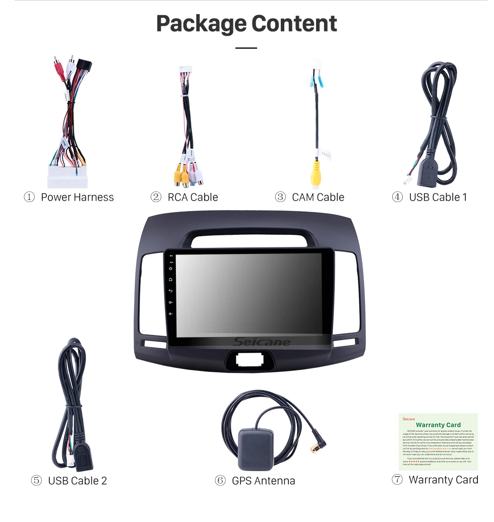 Perfect Seicane Car Multimedia Player Android 8.1 2 Din GPS Autoradio For Hyundai Elantra 2007 2008 2009 2010 2011 support SWC WIFI USB 15 Perfect Seicane Car Multimedia Player Android 8.1 2 Din GPS Autoradio For Hyundai Elantra 2007 2008 2009 2010 2011 support SWC WIFI USB 15