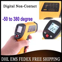 50 шт./лот HB4331-50~ 380 градусов Бесконтактный Инфракрасный цифровой термометр лазерная точка