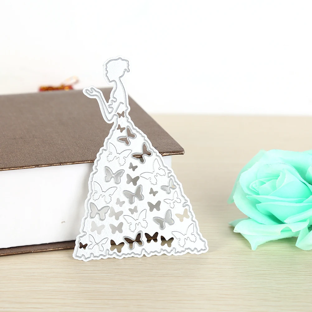 

1PCS Embossing Paper Card Hand Craft Bride Cutting Dies For DIY Scrapbook Wedding Photo Album