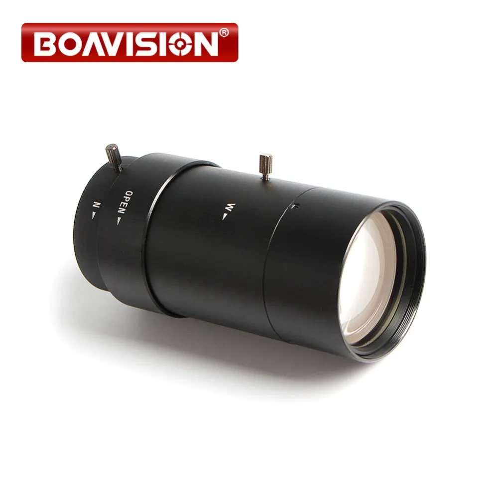 

Manual Iris Lens Surveillance Cameras Dedicated Manual Zoom Lens 5-100MM,F1.8 CS 1/3" 46.18~2.43 Degree,For IP& Analog Camera