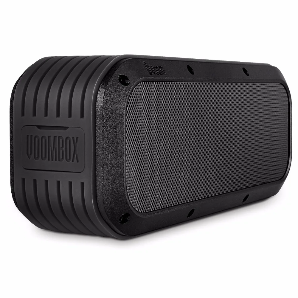  Divoom Voombox-outdoor water resistant bluetooth speakers Output in 15W and 12 hours playback (blac
