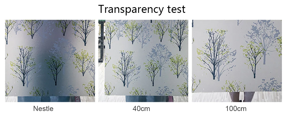 45*100 см Защитная пленка для окна, декоративная матовая непрозрачная статическая наклейка без клея для дома, спальни, ванной, двери, декоративная пленка