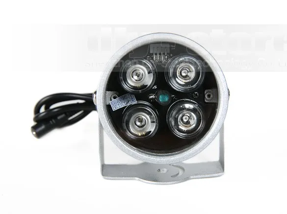 DIYSECUR 4LED инфракрасный ночное видение ИК свет осветитель лампы 50 м для IP CCTV CCD камера