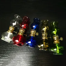 Стеклянный Железный фонарь в русском стиле, керосиновая лампа, подсвечник, украшение для дома, креативные подсвечники на Рождество