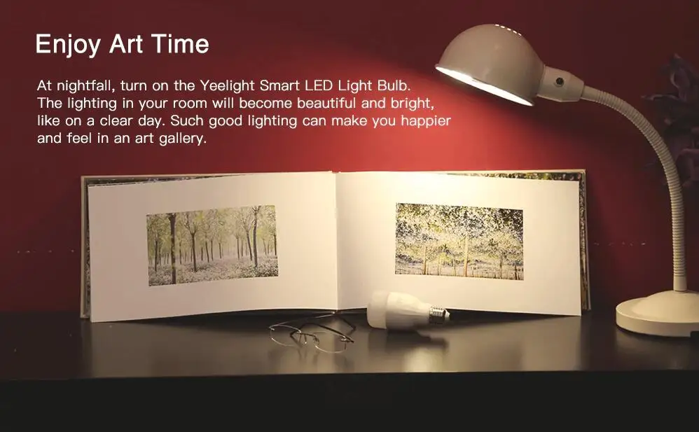 Обновленная версия, умный светодиодный светильник Xiao mi Yeelight, цветная лампа 800 люменов, 10 Вт, E27, лимонная умная лампа для mi Home App, белая/RGB опция