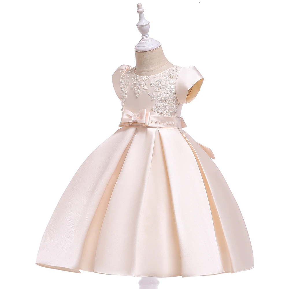 Новое летнее платье с цветочным рисунком для девочек платье-пачка принцессы с бантом для маленьких девочек Детский карнавальный костюм Новогодний костюм для детей от 4 до 10 лет