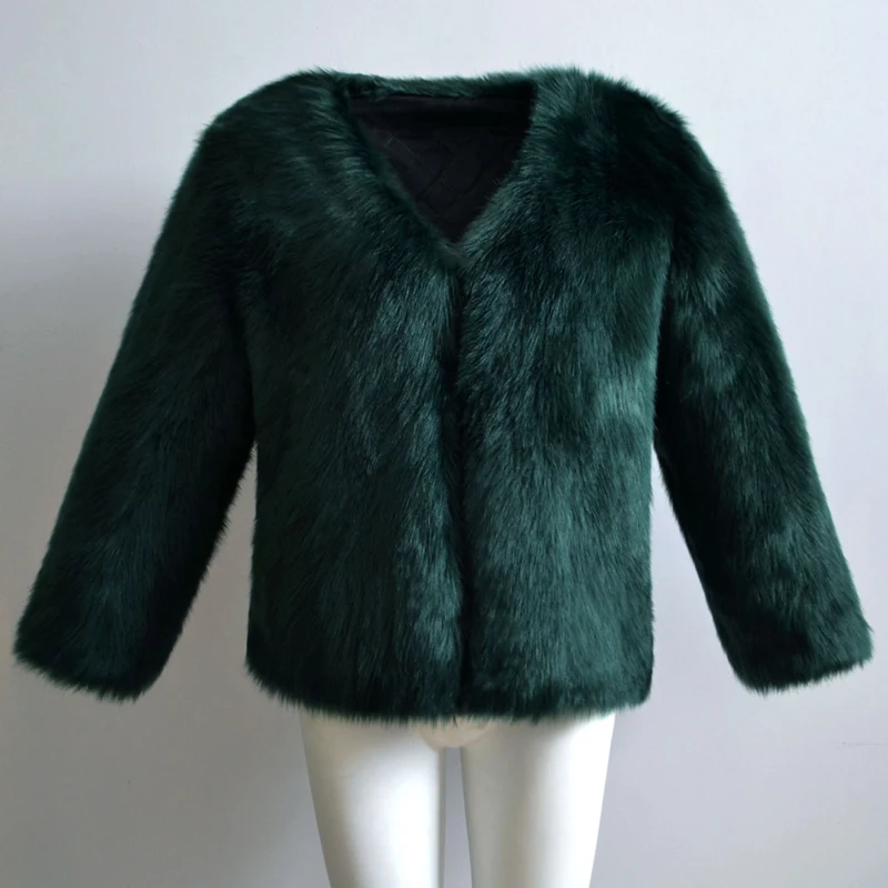 Винтажные женские пальто из искусственного меха с длинным рукавом, толстые теплые зимние осенние меховые куртки, женская элегантная верхняя одежда, пальто