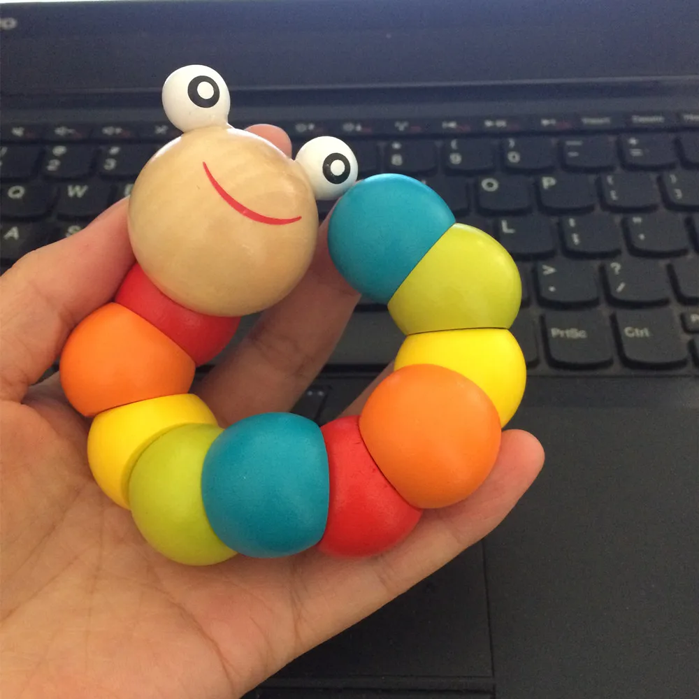 Baby Toys Дерево Погремушки Kids Раннее Образование for детские Мальчики Девочки