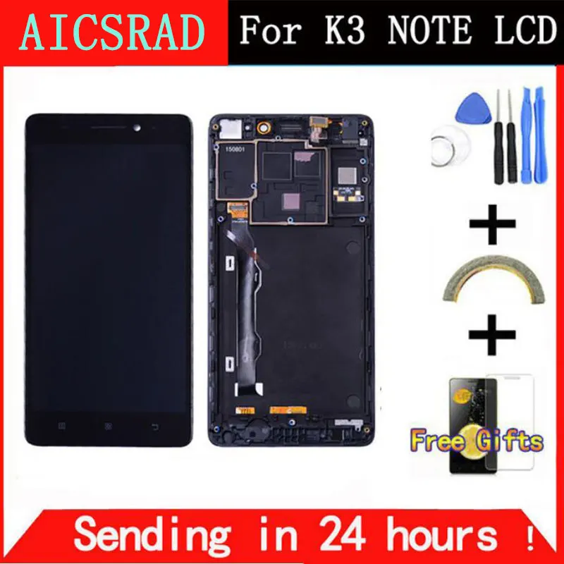 QYQYJOY 5 5 Inch For Lenovo K50 T5 K3 Note LCD Display Digitizer Touch Screen Assembly