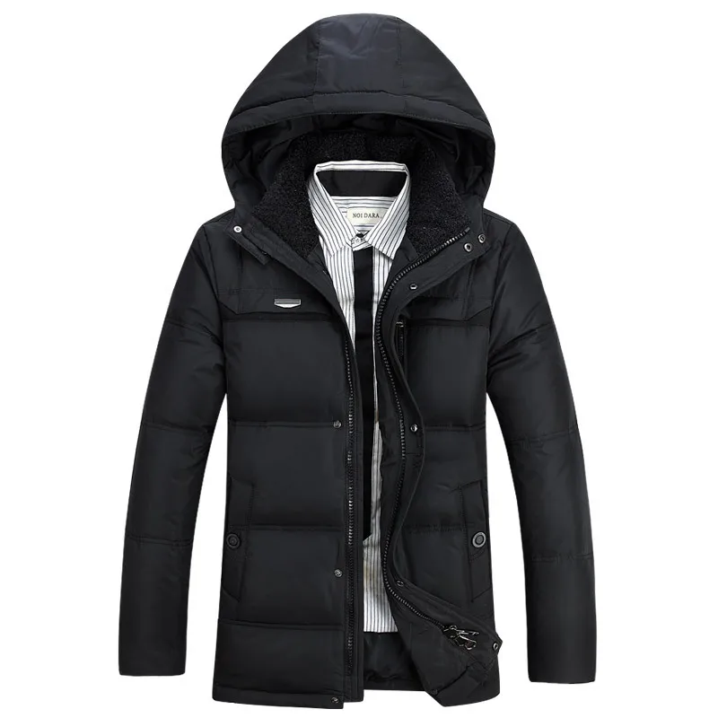 Plus Size M-4XL Winter Warm Men Down Jacket Winter...