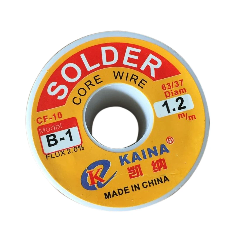 High Quality 63/37 Rosin Core Welding Flux 2% Tin Lead Solder Iron Wire Reel 0.8mm/1.0mm 50g/100g