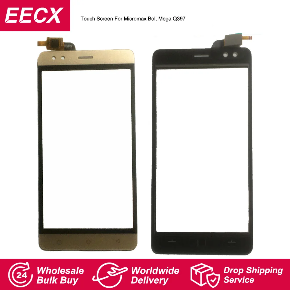 

Touch Pannel For Micromax Bolt Mega Q397 Touch Screen Sensor Digitizer Front Glass Lens Touchscreen