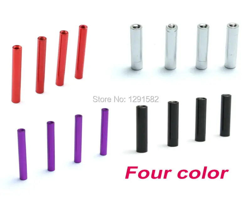 New 10PCS Standoff Aluminum Round Alloy Spacers M3* 20mm 30mm 35mm 37mm