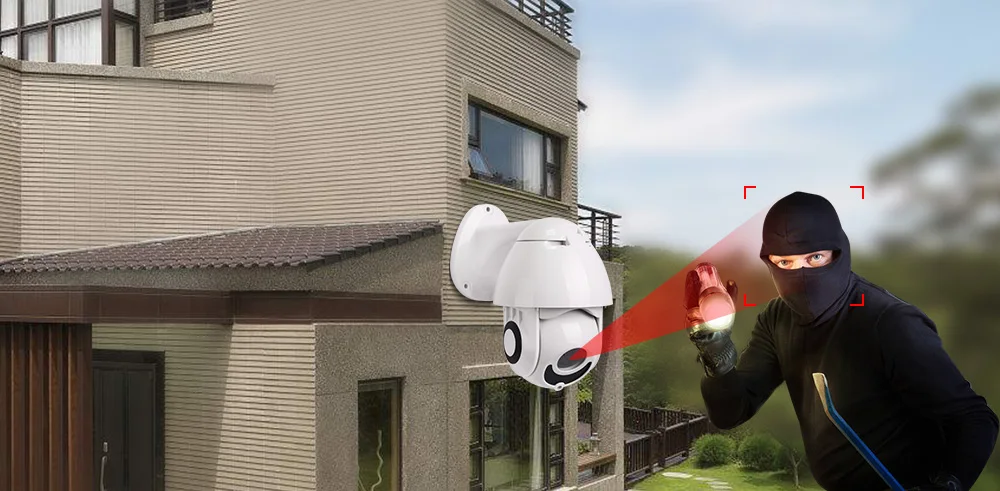 motion alarm ptz camera