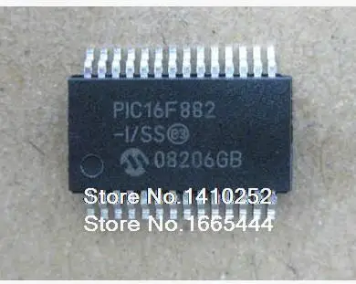 

Free Shipping! PIC16F882-I/SS PIC16F882 SSOP28 new and Original in stock