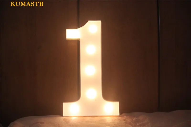 Number Night Light 20