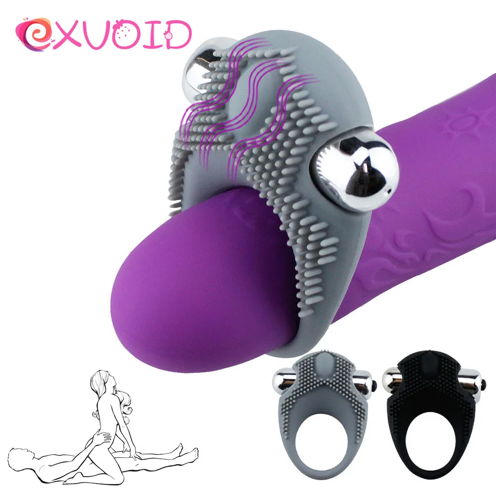 Вибрационное кольцо для мужчин EXVOID|Вибраторы| |