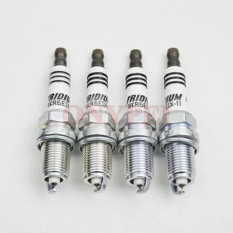 4x иридиевая Свеча зажигания BKR6EIX-11 3764 для Toyota Lexus Honda Suzuki Isuzu Dodge BKR6EIX11 3764